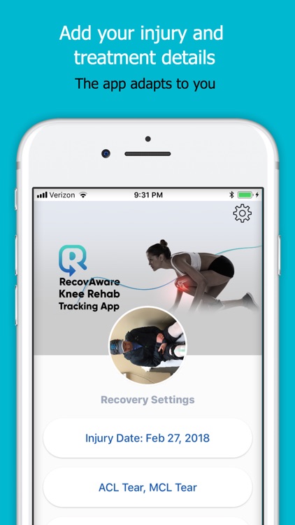 RecovAware Knee Health Fitness screenshot-5
