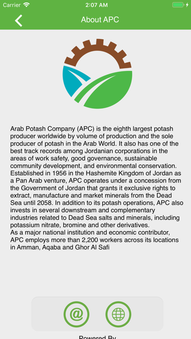 Arab Potash Company screenshot 4