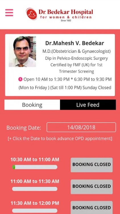 BedekarHospital Online Booking screenshot-4