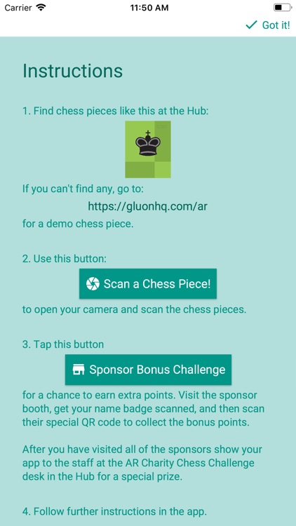 AR Charity Challenge