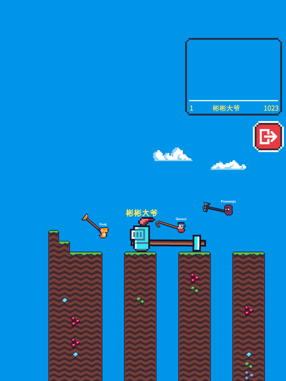 Hammer.io - Pixel IO Game screenshot 4