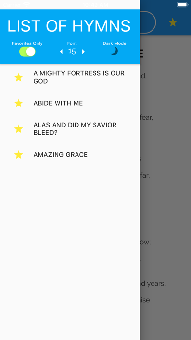 Simple Hymnal screenshot 3