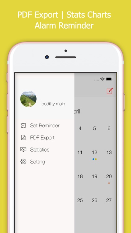 Simple Food Tracker Foodility