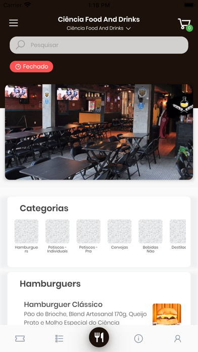 Ciência Food and Drinks screenshot 2