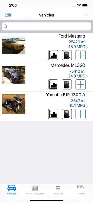 Captura 1 Gas Manager iphone
