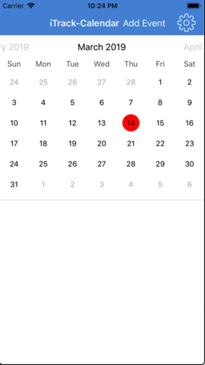 iTrack-Calendar