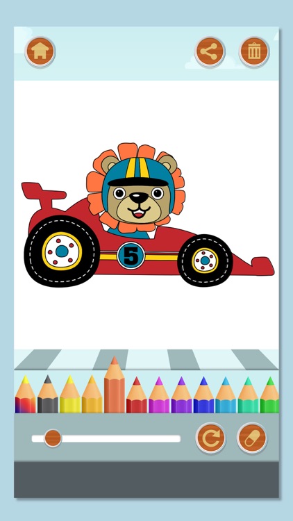 Cars Coloring Pages Games screenshot-3