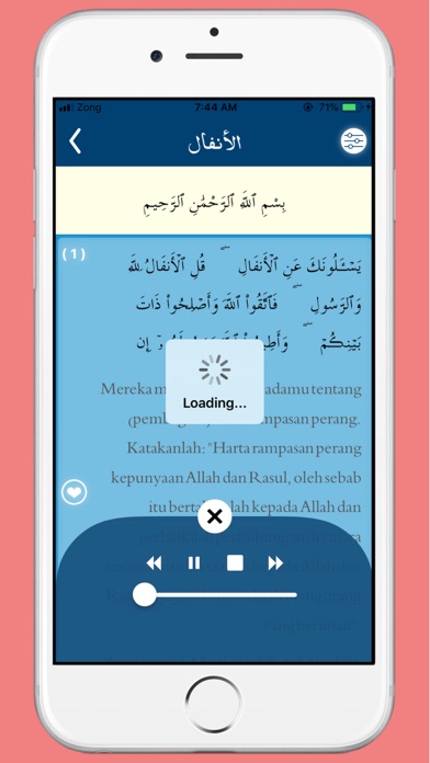 Quran Kareem with Translation screenshot 3