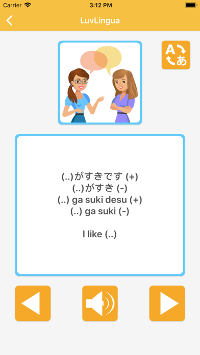 Learn Japanese - LuvLingua screenshot 3
