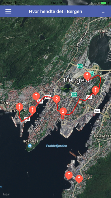 Hvor i Bergen screenshot 2