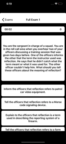 Game screenshot Police Sergeant Exam Prep mod apk