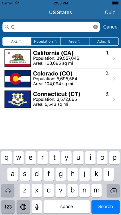 US States Flags Seals Quiz screenshot-6