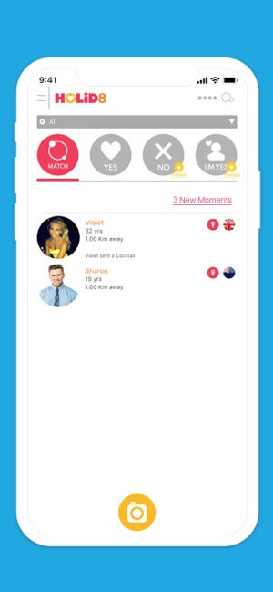 HOLiD8 - Holiday Dating App(圖2)-速報App