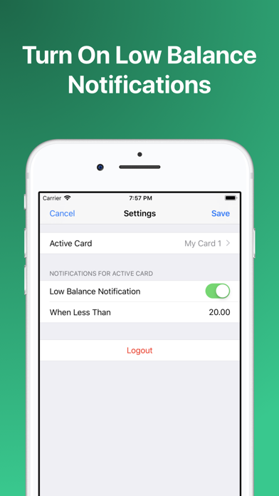 Leap Card App Screenshot 6