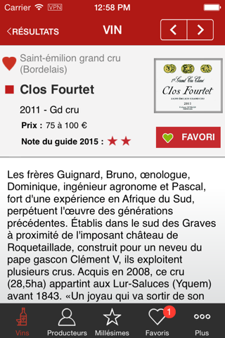 Guide Hachette des Vins 2020 screenshot 3