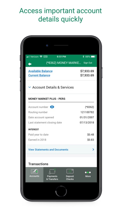 Bank of the West Mobile App screenshot-3