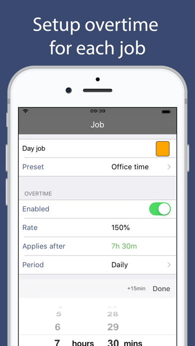 SalaryBook - Time Sheet Screenshot 5