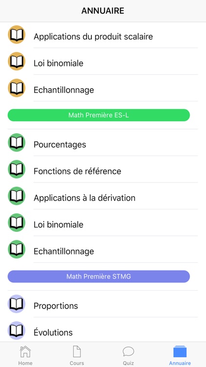 Maths Première S screenshot-7