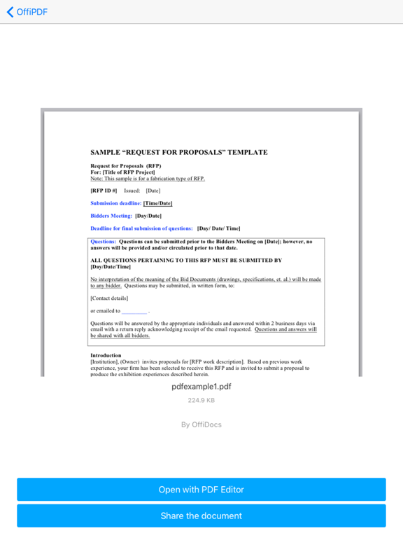 OffiPDF Editor for PDF files screenshot 4