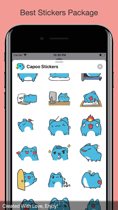 Capoo Stickers screenshot 3