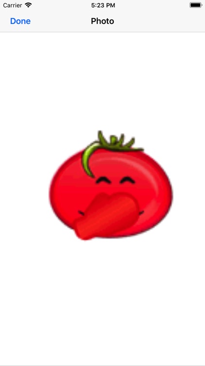 Smiley tomato expression pack screenshot-4