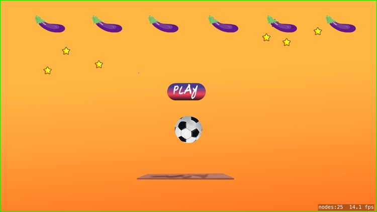 Soccer Hits Eggplant