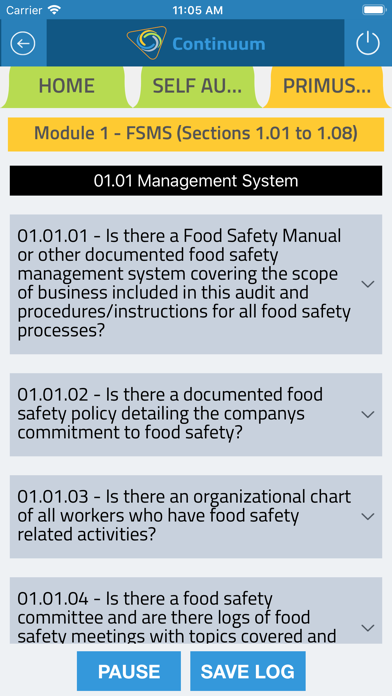 Continuum Food Safety screenshot 4