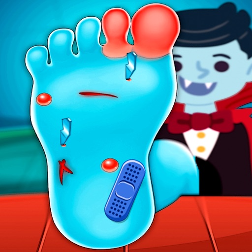 Monster Foot Doctor Hospital Icon