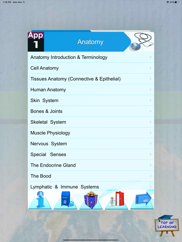 Anatomy  Physiology 4Apps In1