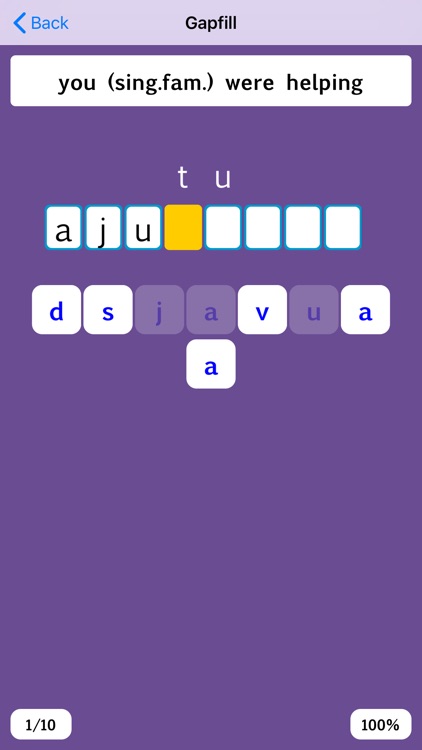 Portuguese Verb Blitz screenshot-4
