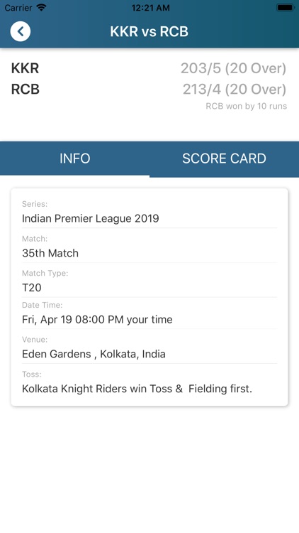 Cricket Live World screenshot-3