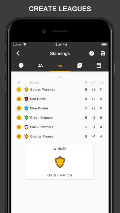 Winner - Tournament Maker App screenshot 2