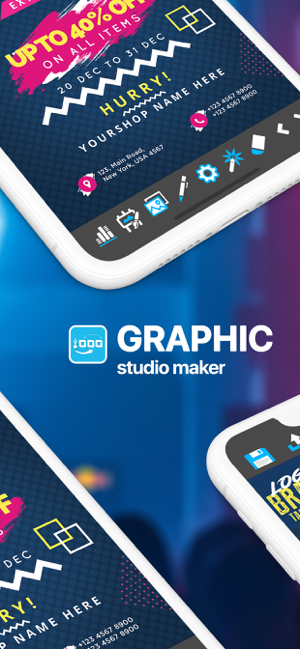 لقطة شاشة Foto Graphic Creator Studio