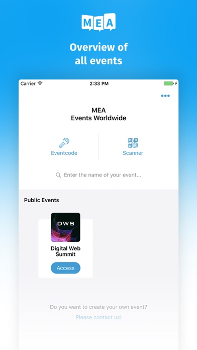 How to cancel & delete Mobile Event App from iphone & ipad 1