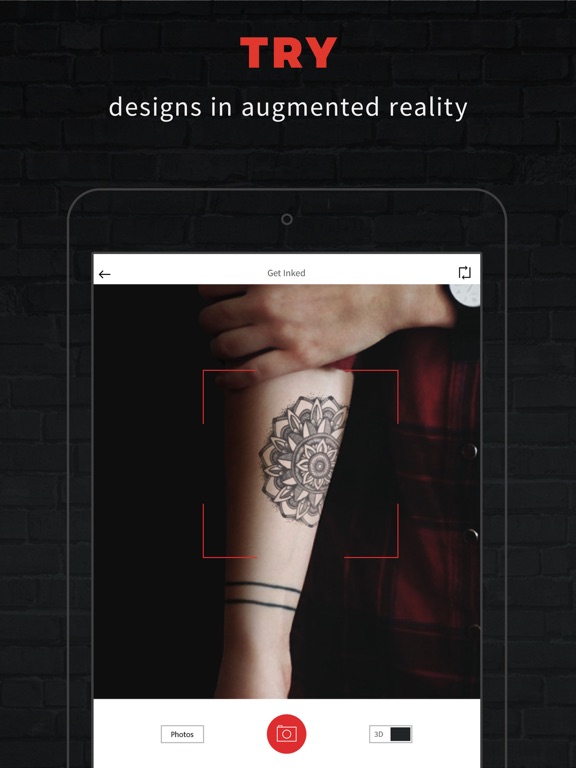 INKHUNTER PRO Tattoos try on screenshot 2