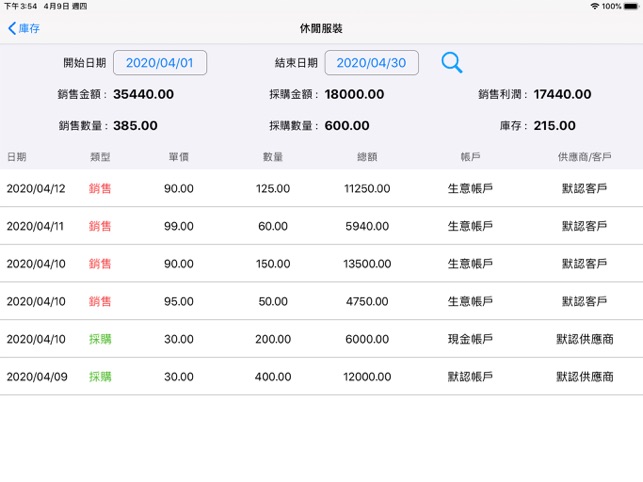 進銷存管理庫存Retail Inventory-進出貨物管理(圖7)-速報App