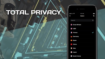 RoboX: privacy protection screenshot 3