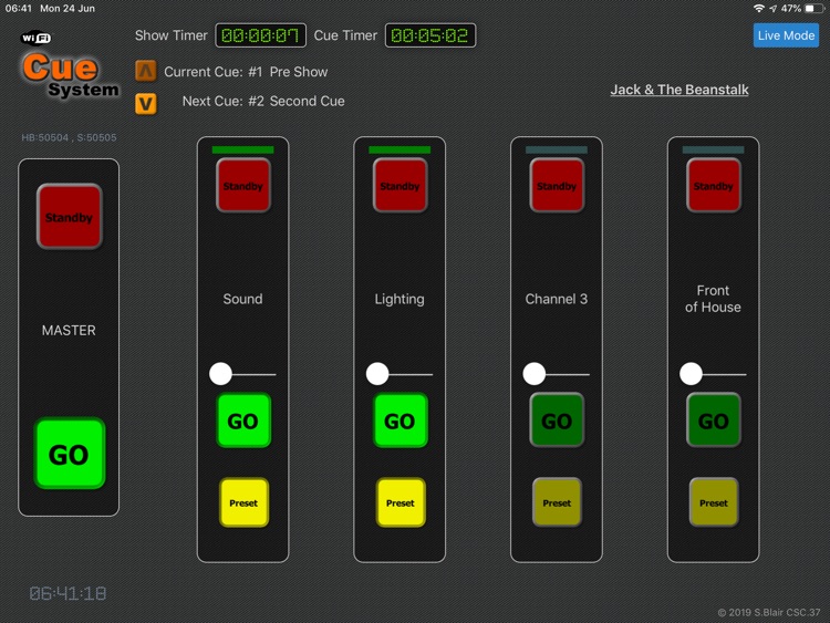 Cue System Console screenshot-4