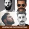 Mustache yourself on choose your own photos with best style photo collection