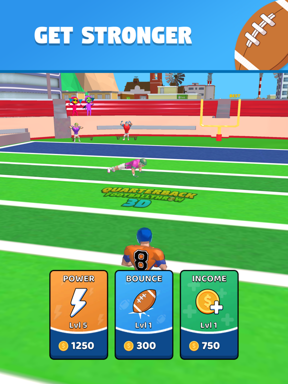 Quarterback: Football Throw 3Dのおすすめ画像1