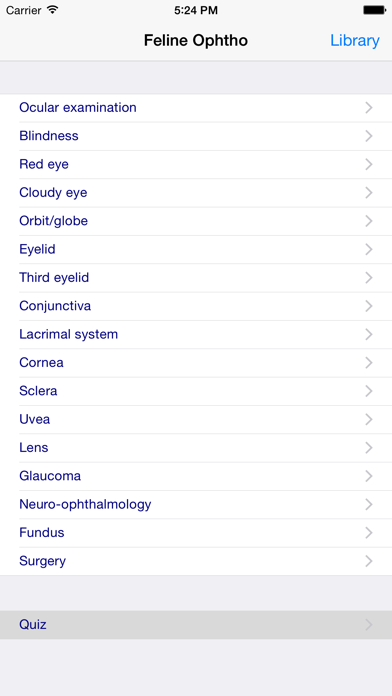 How to cancel & delete Feline Ophthalmology from iphone & ipad 2