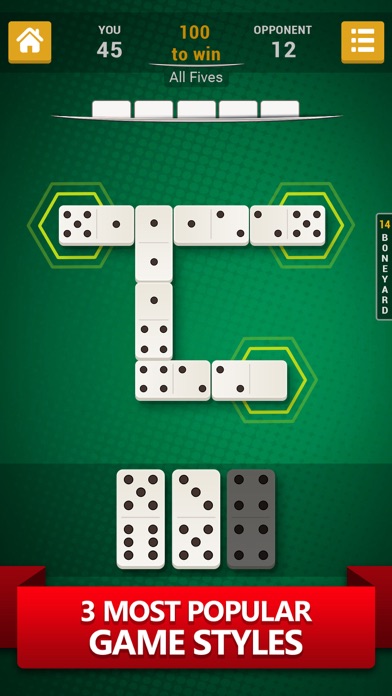 Dominoes: Classic Game Screenshot 2