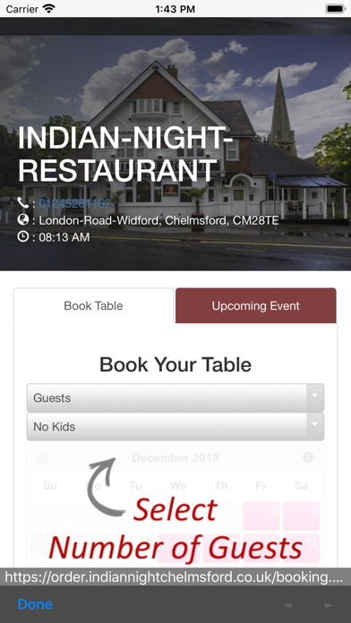 Indian Night Restaurant App screenshot 4