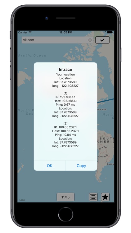 Intrace: Visual Traceroute