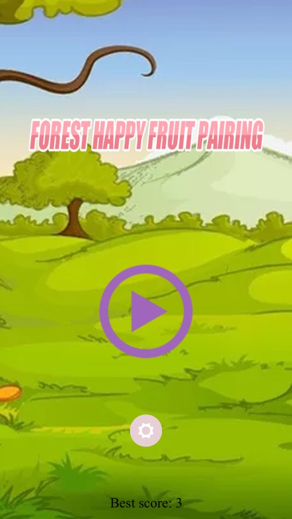 Forest happy Fruit pairing