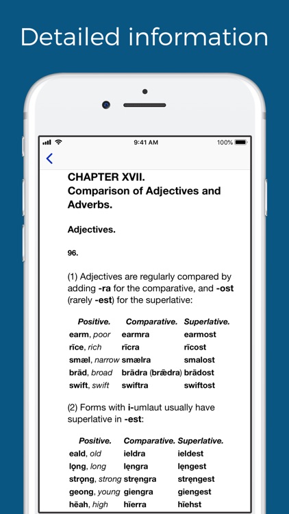 Anglo-Saxon Grammar, Exercise screenshot-6