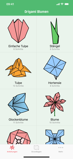 Origami Blumen