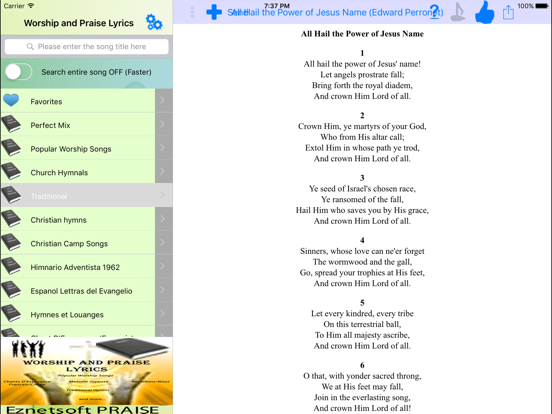 Worship Scores Lyrics Tunes By Samuel Jocelyn Ios United States Searchman App Data Information