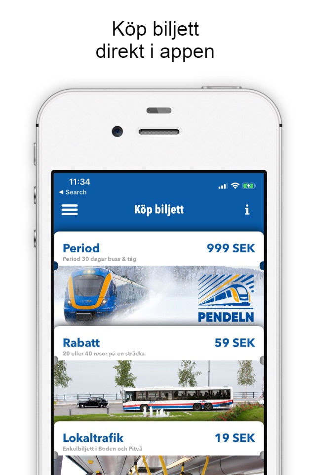 Länstrafiken i Norrbotten screenshot 3