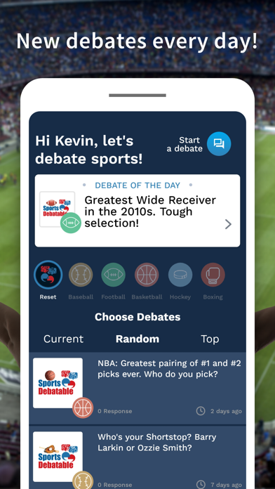 How to cancel & delete Sports Debatable from iphone & ipad 2